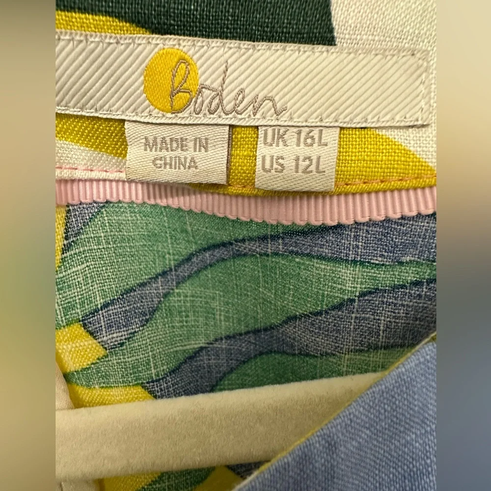 Boden Laurie Linen Shift Dress - Picture 4 of 5